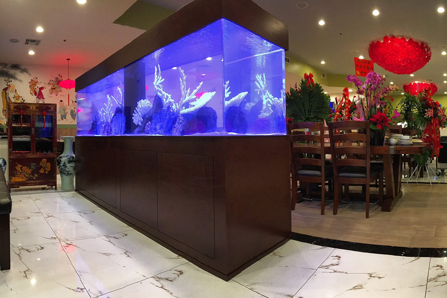 Custom Aquariums Design and Installation Infinity Aquarium Design